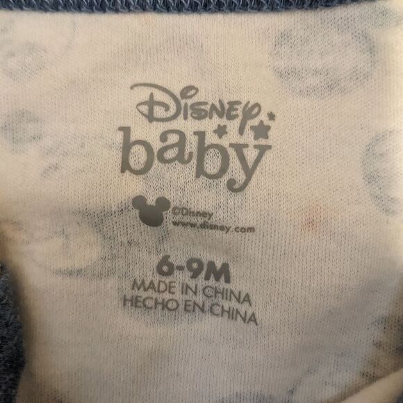Disney Baby Mickey 3 Piece Outfit, Blue, Size 6-9 Months - Picture 3 of 12